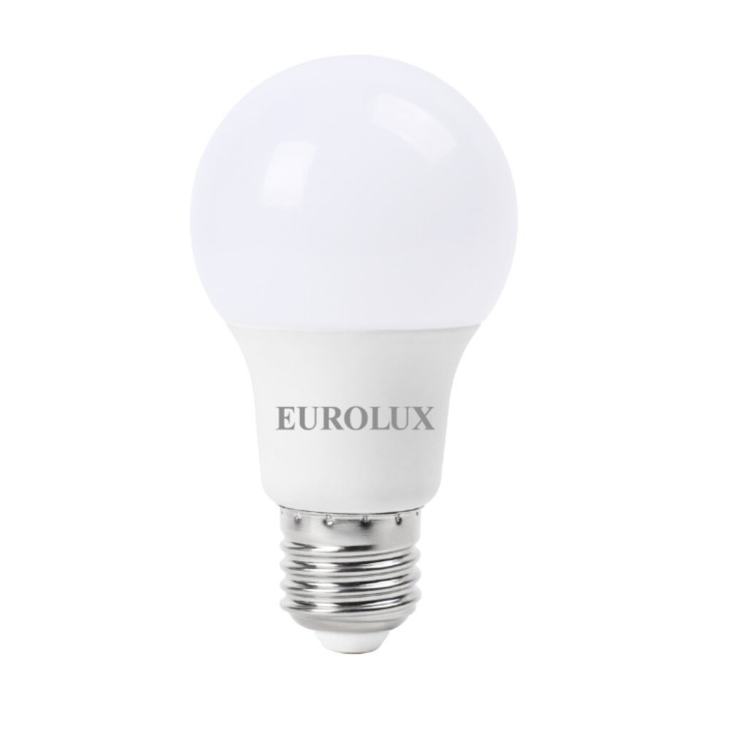 Лампа светодиодная E27, 11 Вт, 90 Вт, 220-240 В, груша, 4000 К, свет нейтральный белый, Eurolux