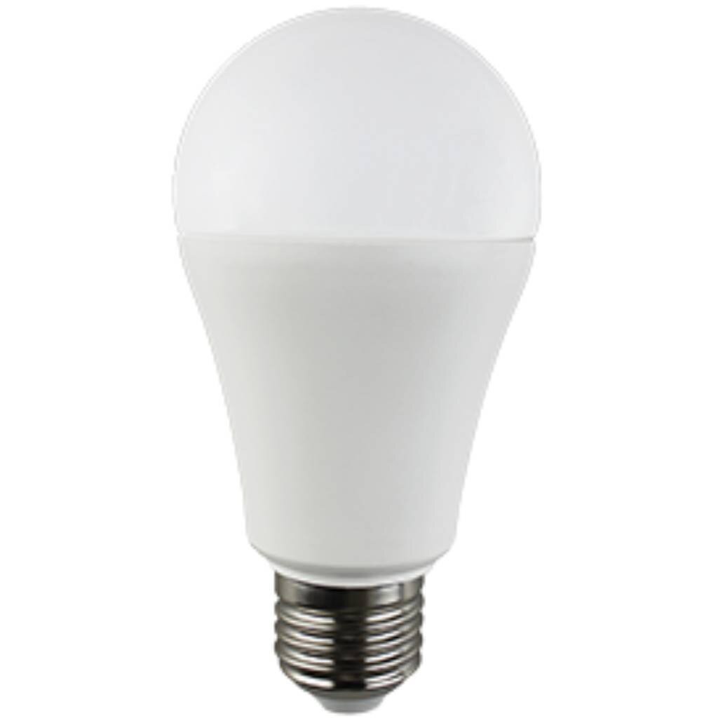 Лампа светодиодная E27, 15 Вт, 220-240 В, груша, 2700 К, свет теплый белый, Ecola, Premium, A60, LED лампа светодиодная e27 10 вт 220 в свеча 2700 к свет теплый белый ecola premium led