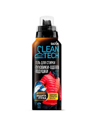 Гель для стирки Salton, 0.25 л, для стирки изделий с наполнителем из пуха, CleanTech