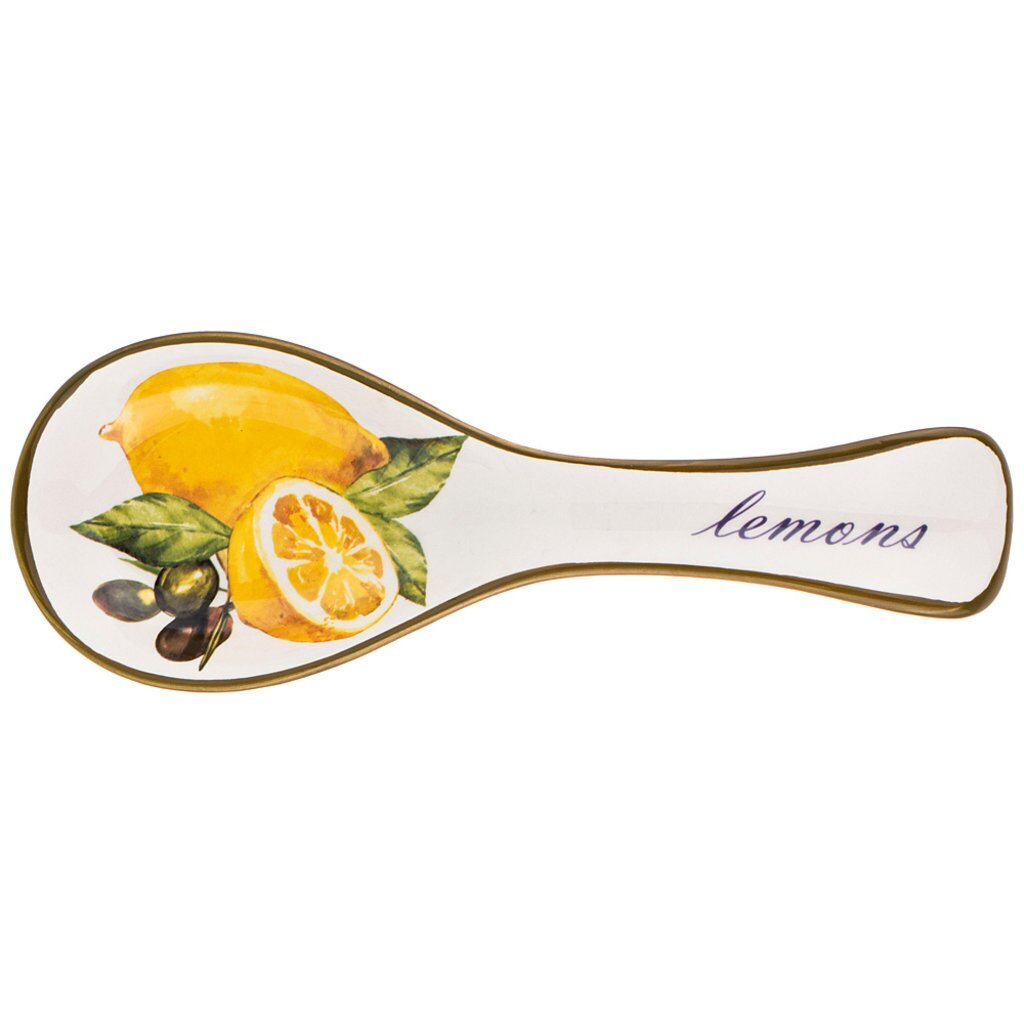 Подставка под ложку &amp;quot;лемон три&amp;quot; 25x9 см высота=2,5 см, 358-1575