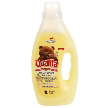 Кондиционер для белья Qualita, 1 л, Цветочный океан