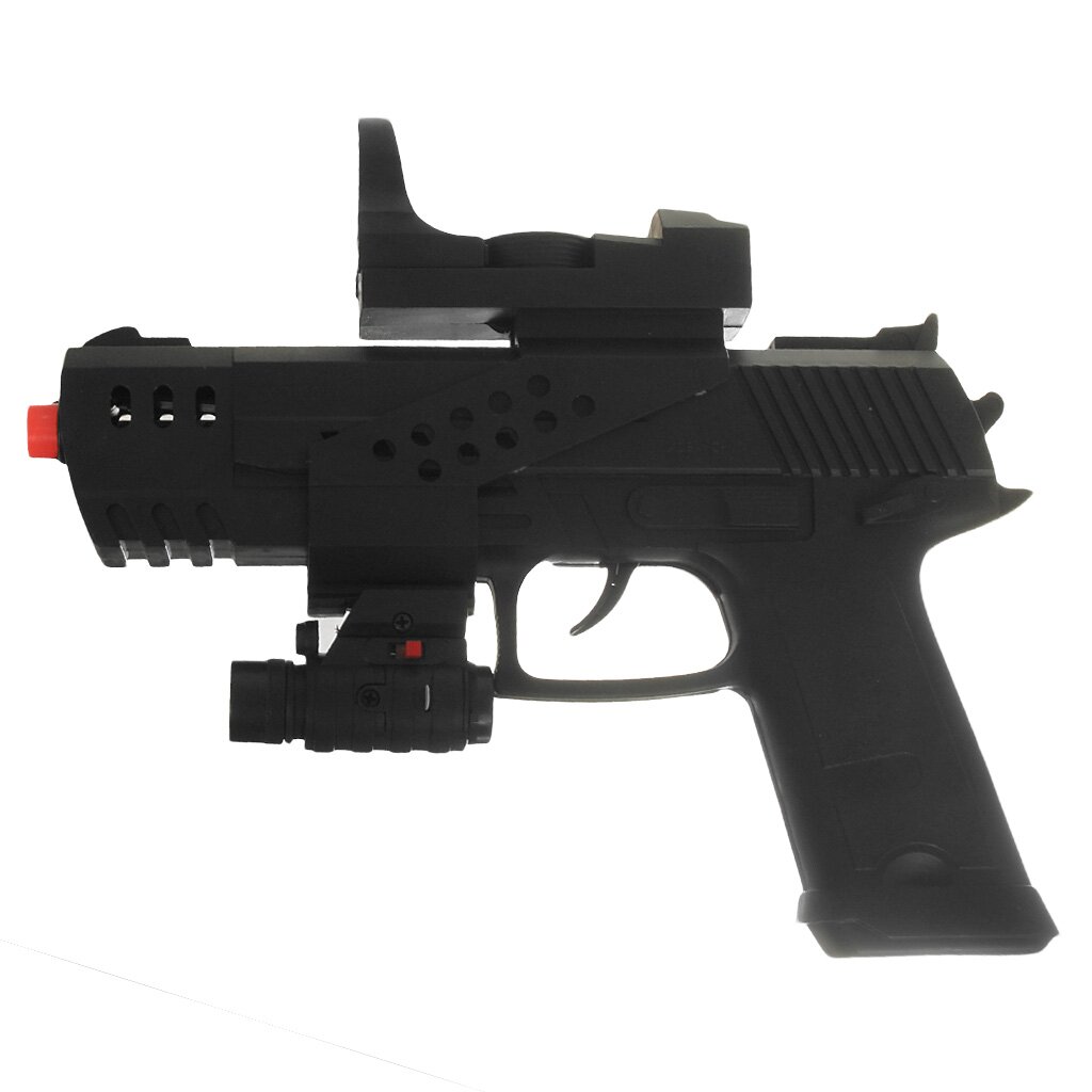 Игрушка детская Пистолет с лазерным прицелом 9017В1 К28860, 21 см