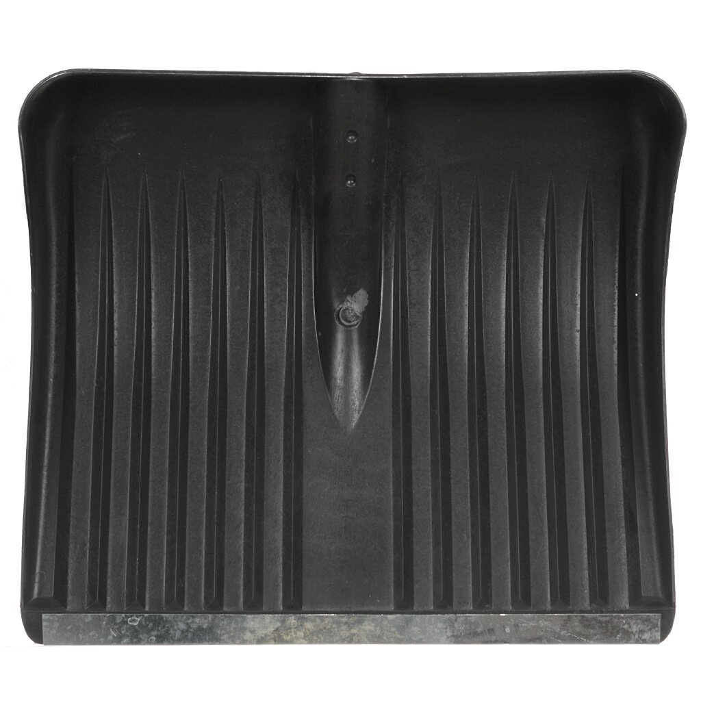 Лопата для снега пластик, 410х460 мм, без черенка, тулейка 40 мм