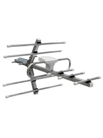 Антенна телевизионная DVB-T2, 8 дБ, цифровое тв, Rexant, RX-410, наружная, 34-0410