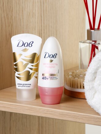 дезодорант 50 мл, крем для рук 45 мл