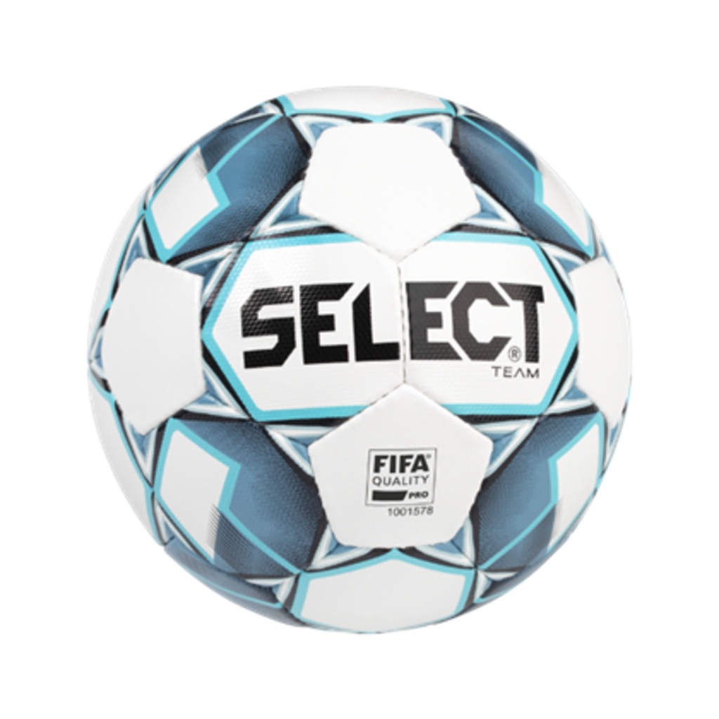 Мяч футбольный SELECT Team FIFA Approved, 815411-020 бел/син/чер,р.5, р/ш,32п,окр 68-70, 00-00005605