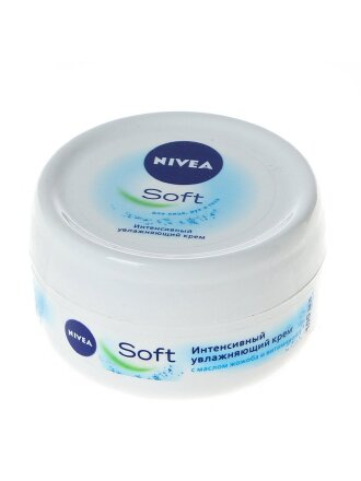 Крем для тела, Nivea, Soft, интенсивное увлажнение, 100 мл, с витаминами