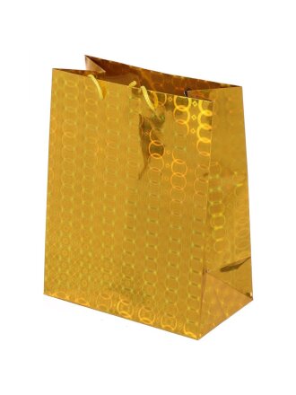 Сумочка подарочная 18х23 см, голографическая