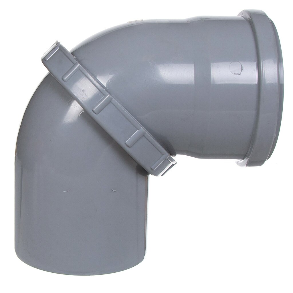 Уголок канализационный универсальный, 110 мм, РосТурПласт, 36695 универсальный отвод rtp