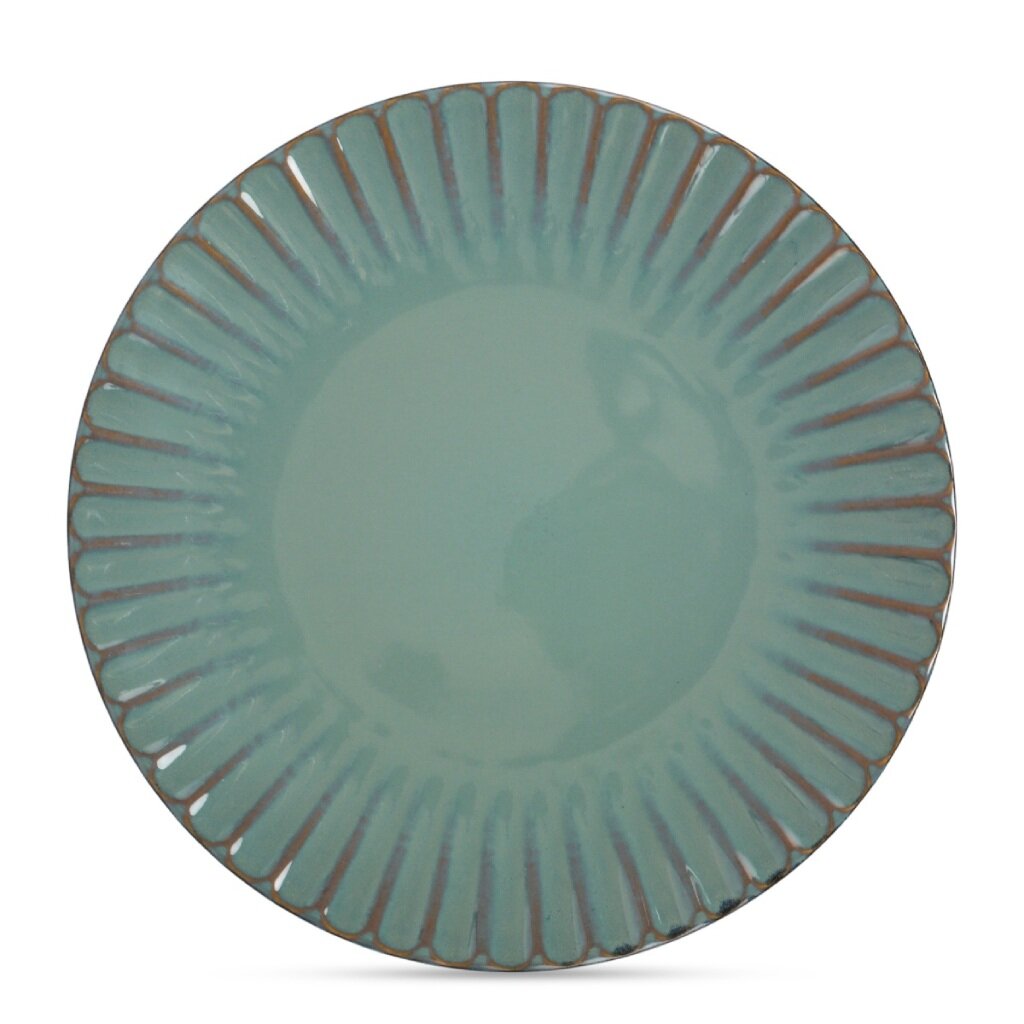 Тарелка обеденная, керамика, 27 см, круглая, Sicilia, Domenik, DMD021 тарелка обеденная керамика 27 см круглая аэрография полевая трава elrington 139 27017