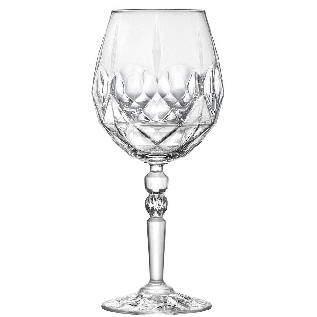 Бокал для вина, 530 мл, хрустальное стекло, 6 шт, RCR, Alkemist, 41378 бокал для вина 650 мл стекло декостек винчик с надписями 306 д