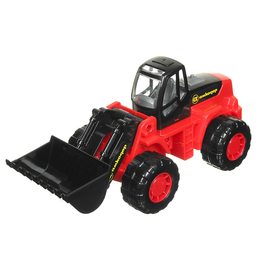 Трактор-погрузчик 10х13.5х27 см, для песочницы, пластик, 35400