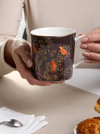 Кружка фарфор, 380 мл, Golden Birds, Lefard, 419-123