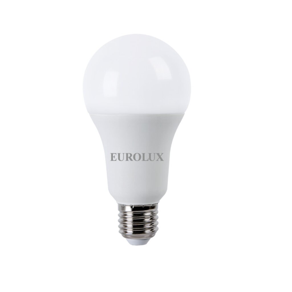 Лампа светодиодная E27, 20 Вт, 150 Вт, 220-240 В, груша, 2700 К, свет теплый белый, Eurolux
