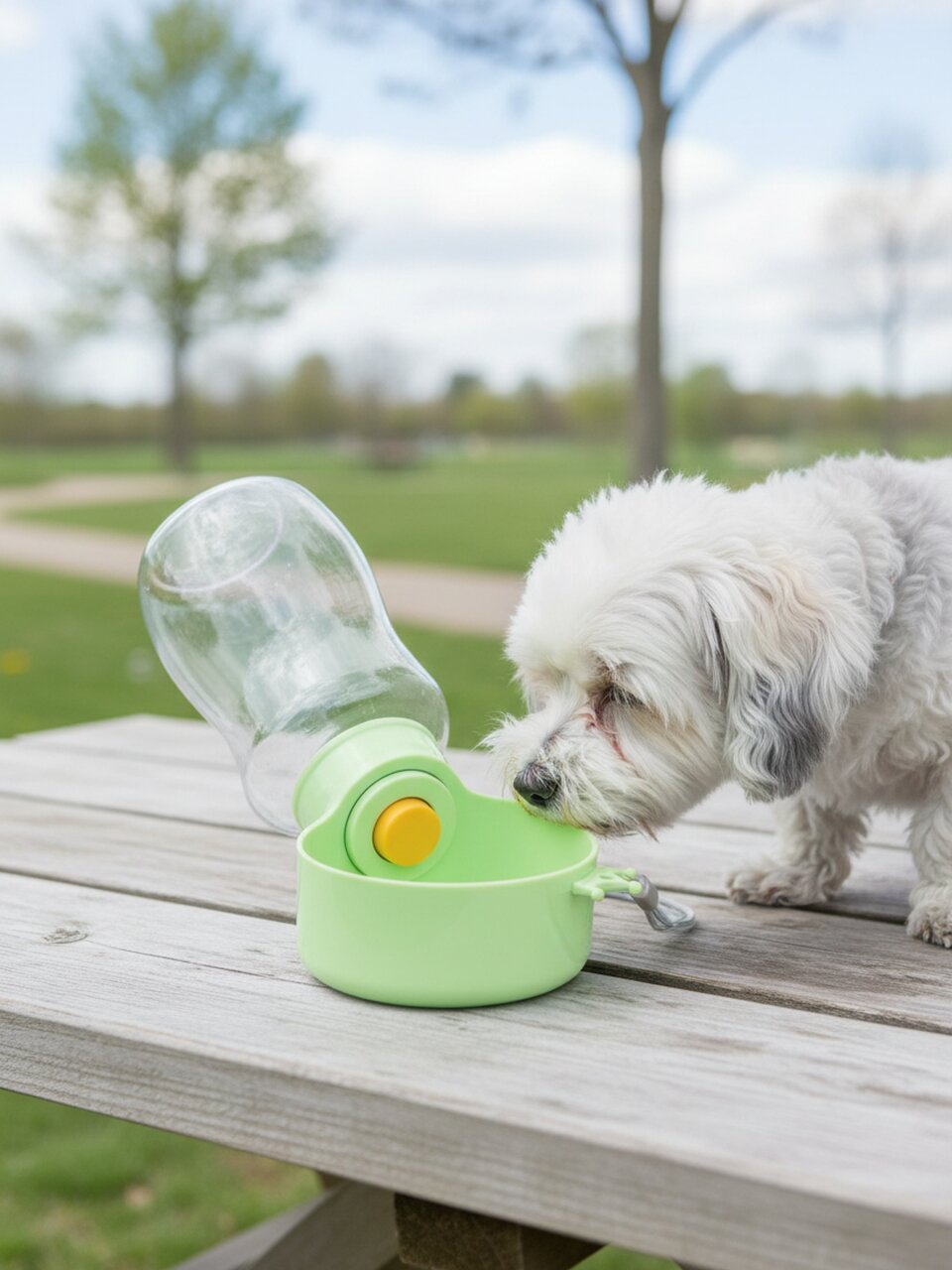 Поилка для животных Y4-11423, полимер, 0.36 л, переносная