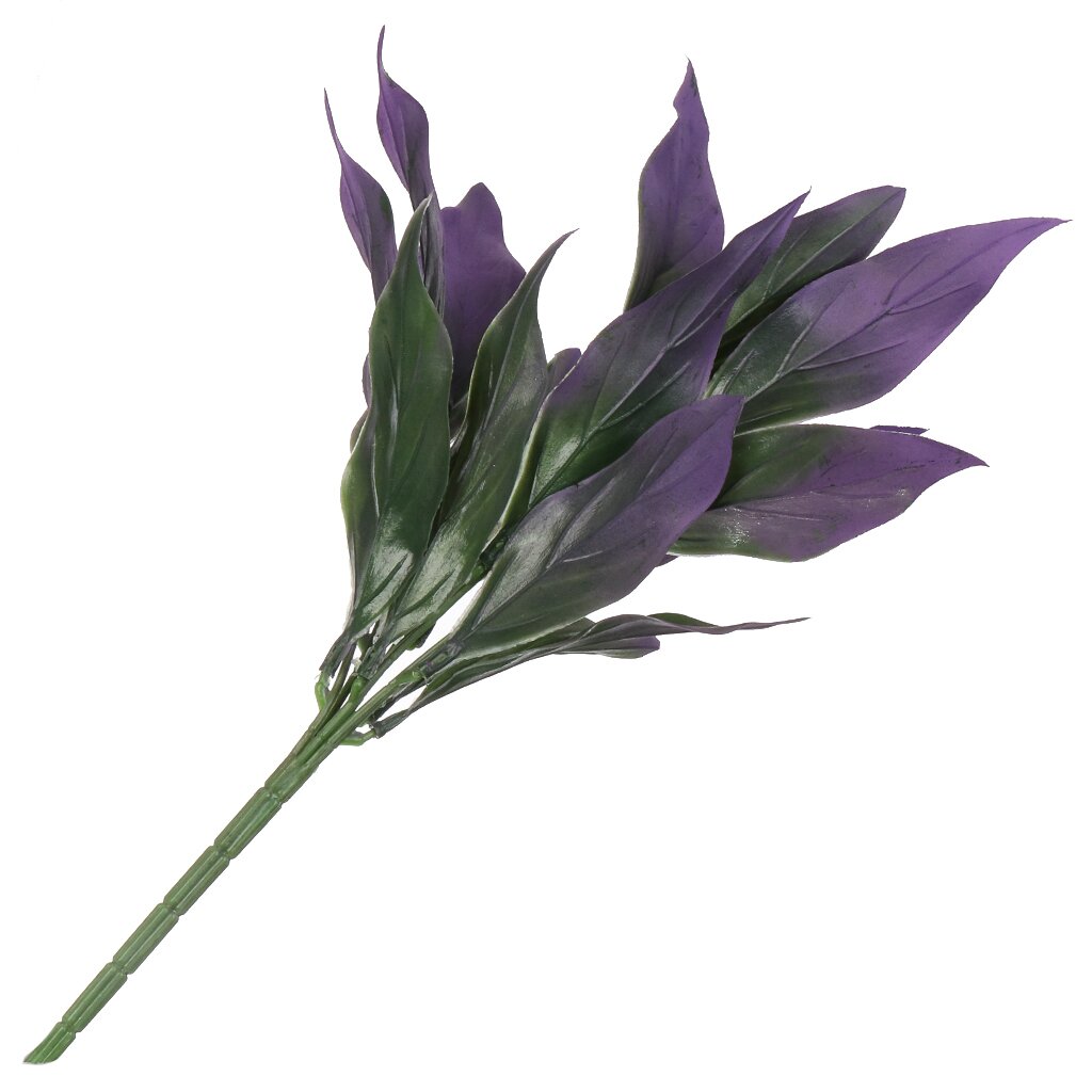Цветок искусственный декоративный Ветвь, 39 см, фиолетовый, Y6-10375 ок искусственный орхидея 75 см фиолетовый y4 6936