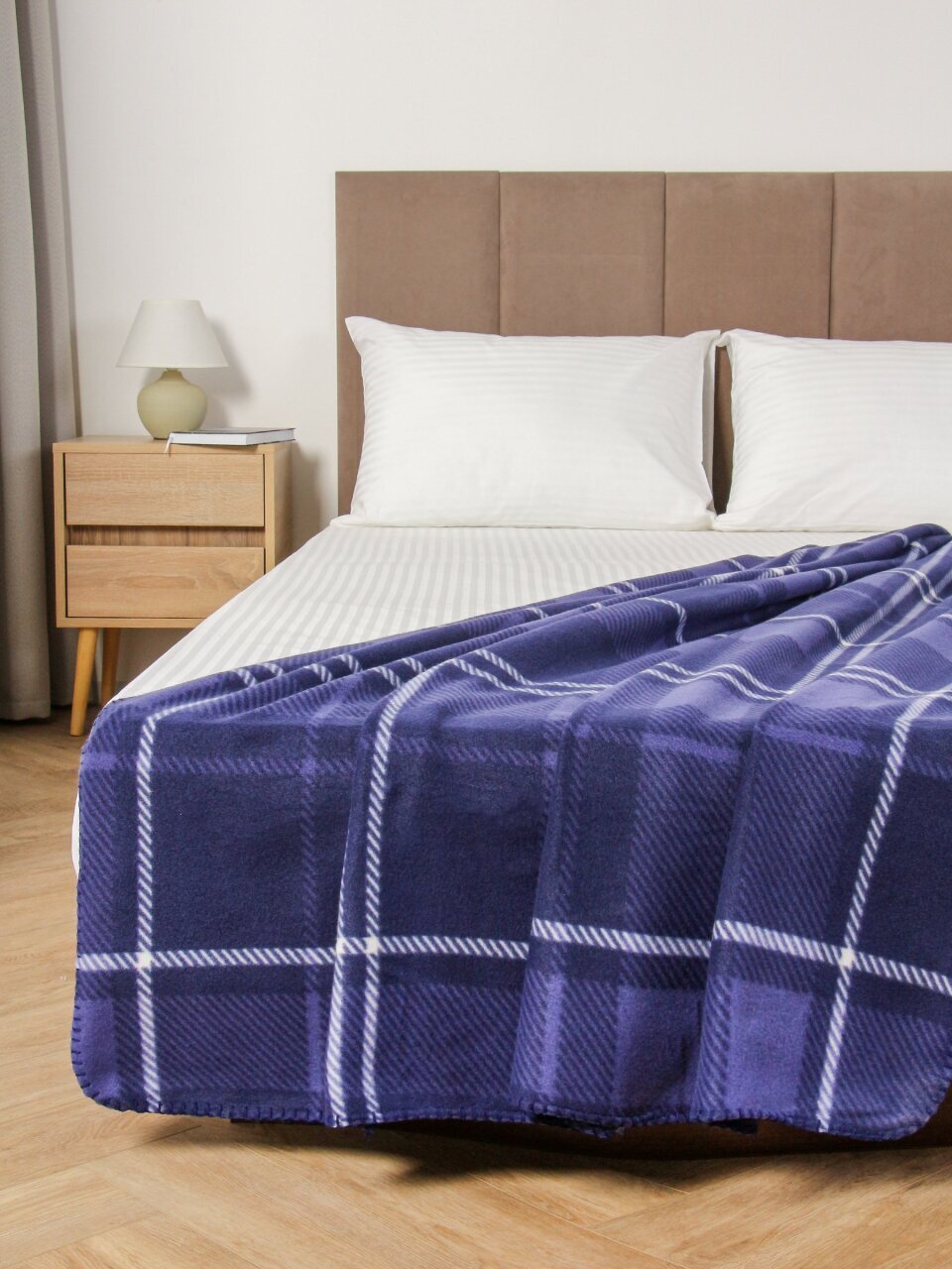 Плед 1.5-сп, 130х170 см, флис, 100%пэ, Silvano, Ночь