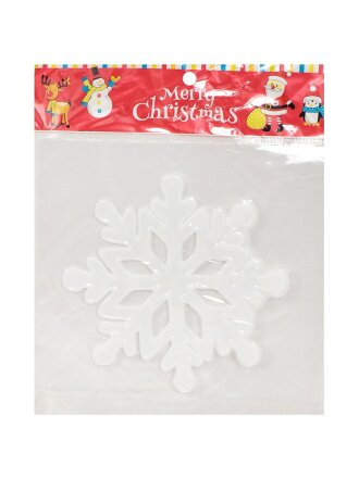 Наклейка на стекло, 19х23 см, ПВХ, Снежинка, SYBXT-3119169