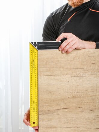 Угольник 400 мм, металл, Bartex, FSC-11