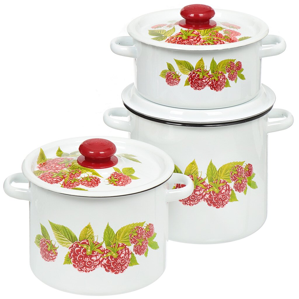 Звон посуда. Набор эмал.посуды №16 Небесный цветок n16n92. Большой набор эмалированной посуды. Набор эмалированной посуды фруктовый сад. Эмалированная посуда мерная линия.