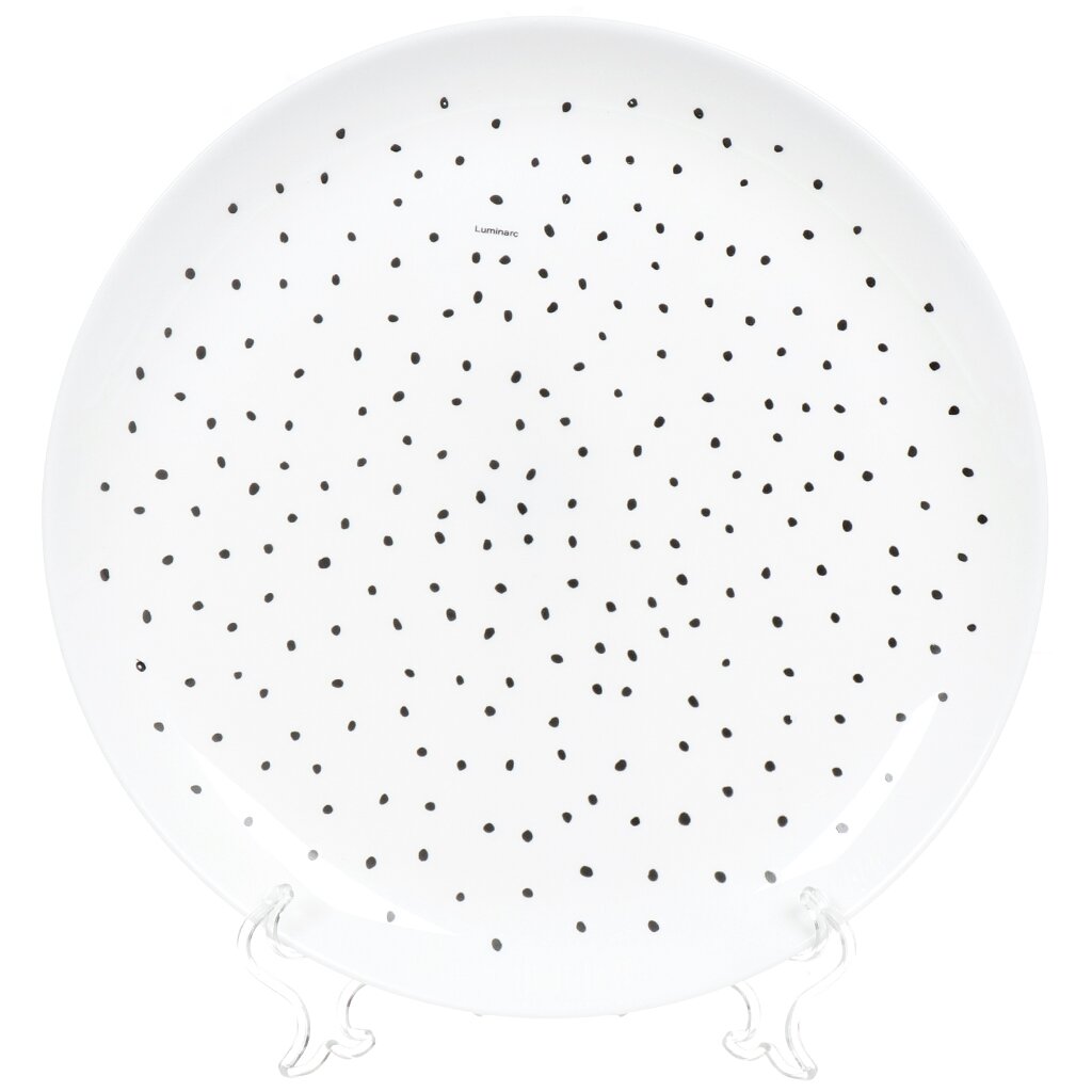 Тарелка обеденная стеклянная, 270 мм, Sketch N9690 Luminarc