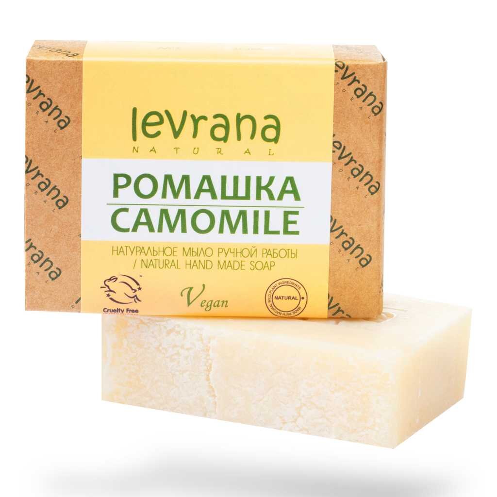 Мыло Levrana, Ромашка, 100 г, ручной работы