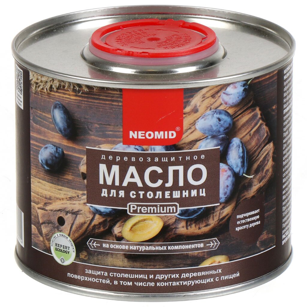 Масло Neomid, для столешниц, 0.4 л масло для деревянной посуды и столешниц husky