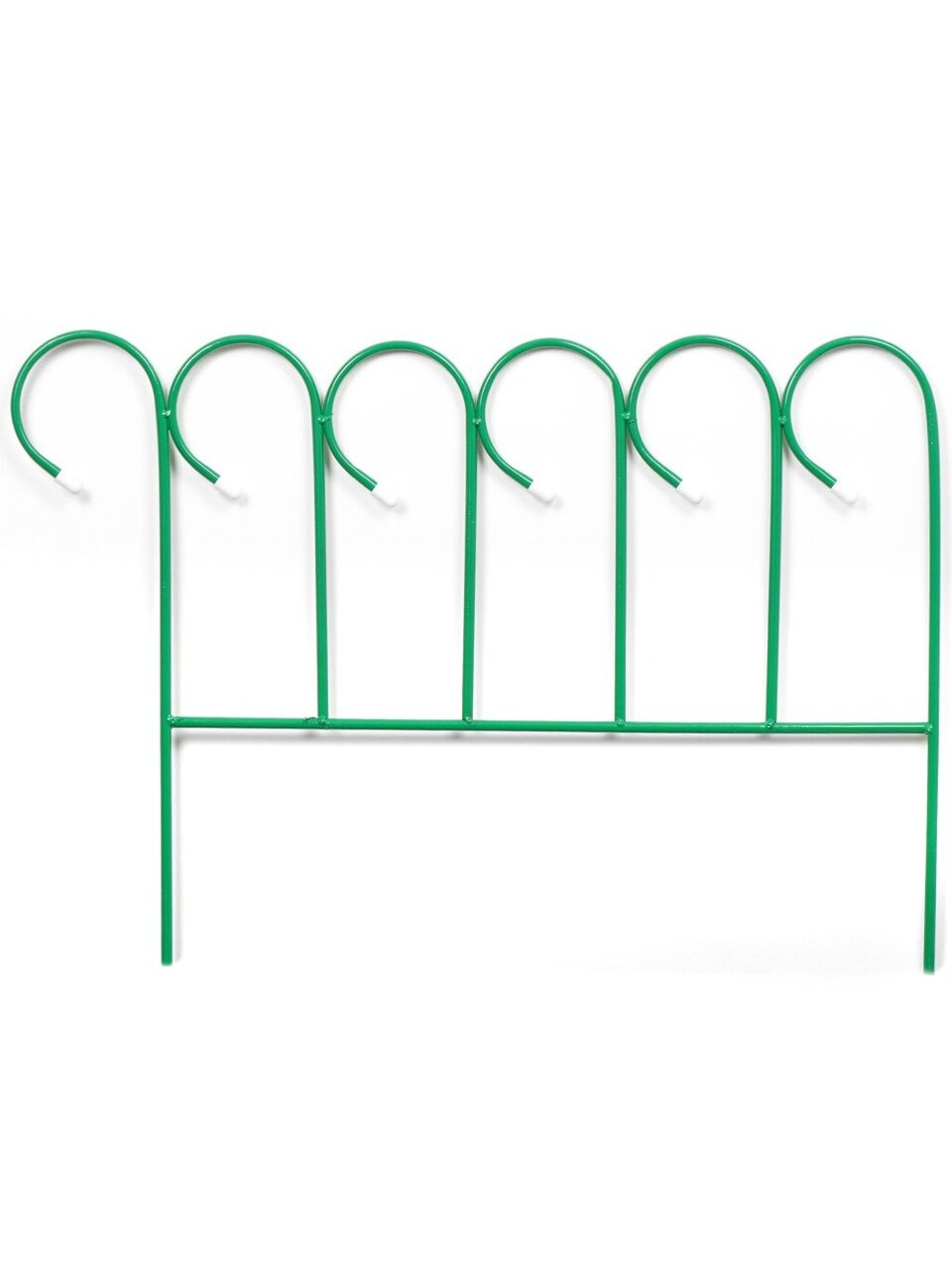 Забор декоративный металл, 50х380 см, 5 секций