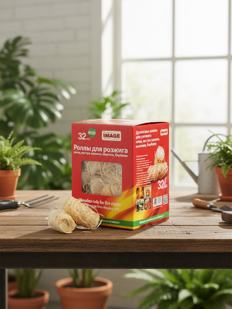Роллы для розжига Image, 32 шт