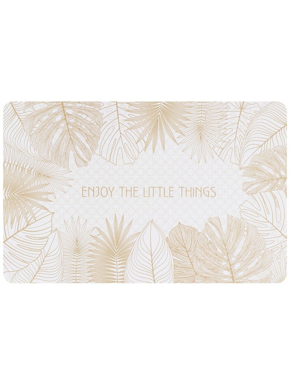 Салфетка для стола пластик, 41х26 см, прямоугольная, Голден