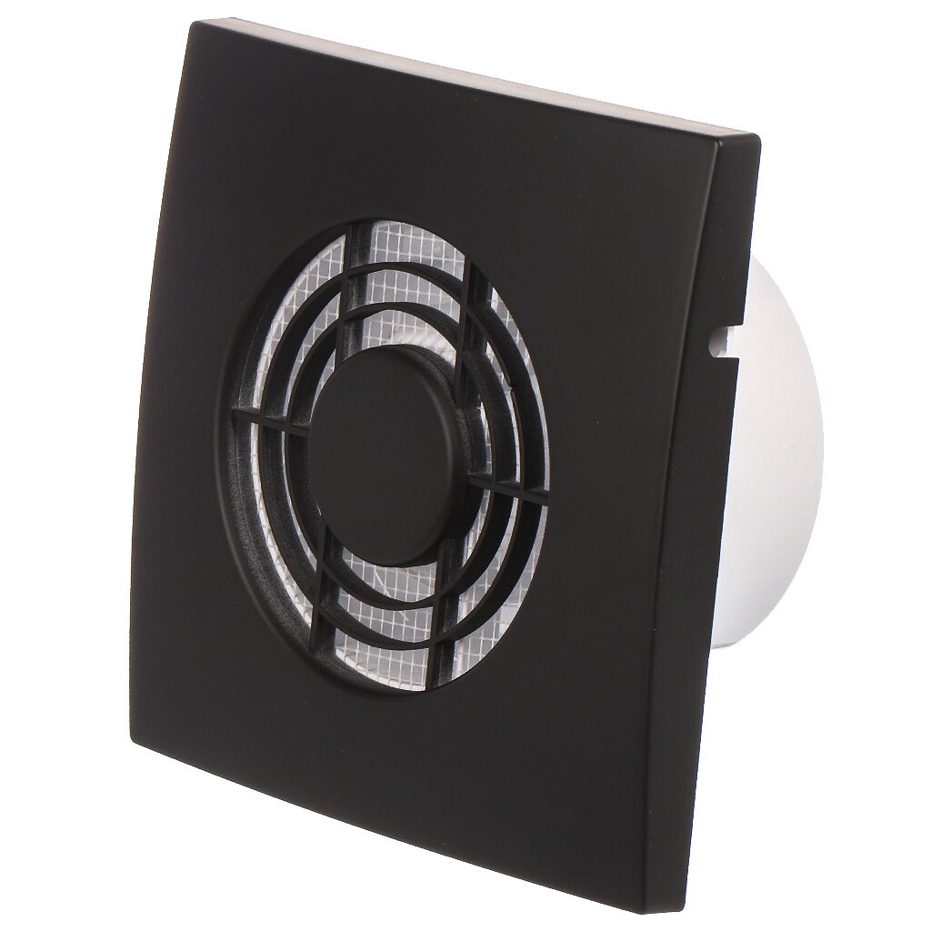 Вентилятор вытяжной настенный, Event, 98 мм, 13 Вт, 90 м³/ч, карбон, Зефир, 100С