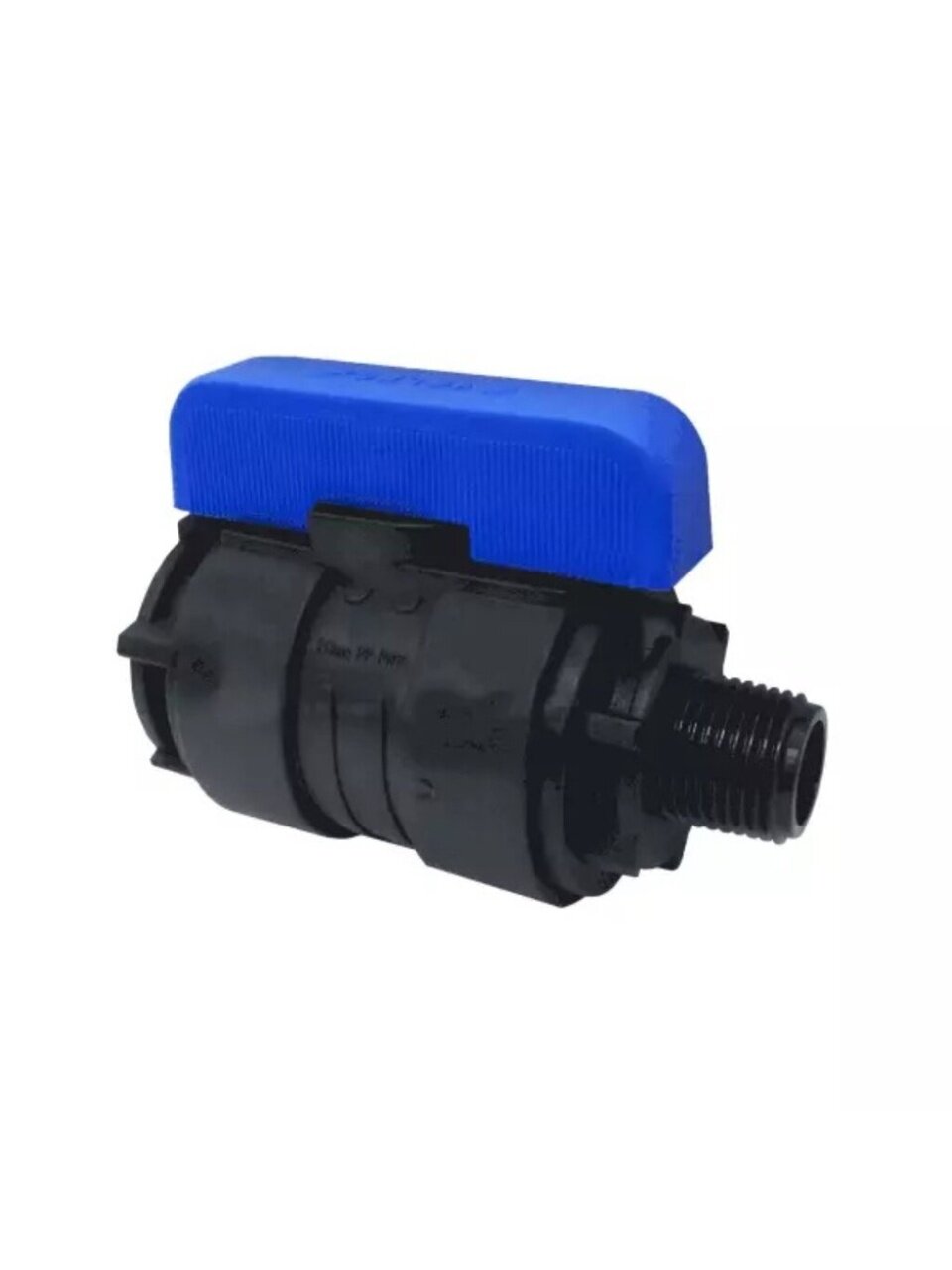 ПНД кран 2&amp;quot;-1 1/2&amp;quot;, внутренняя/наружная, шаровой, Valfex