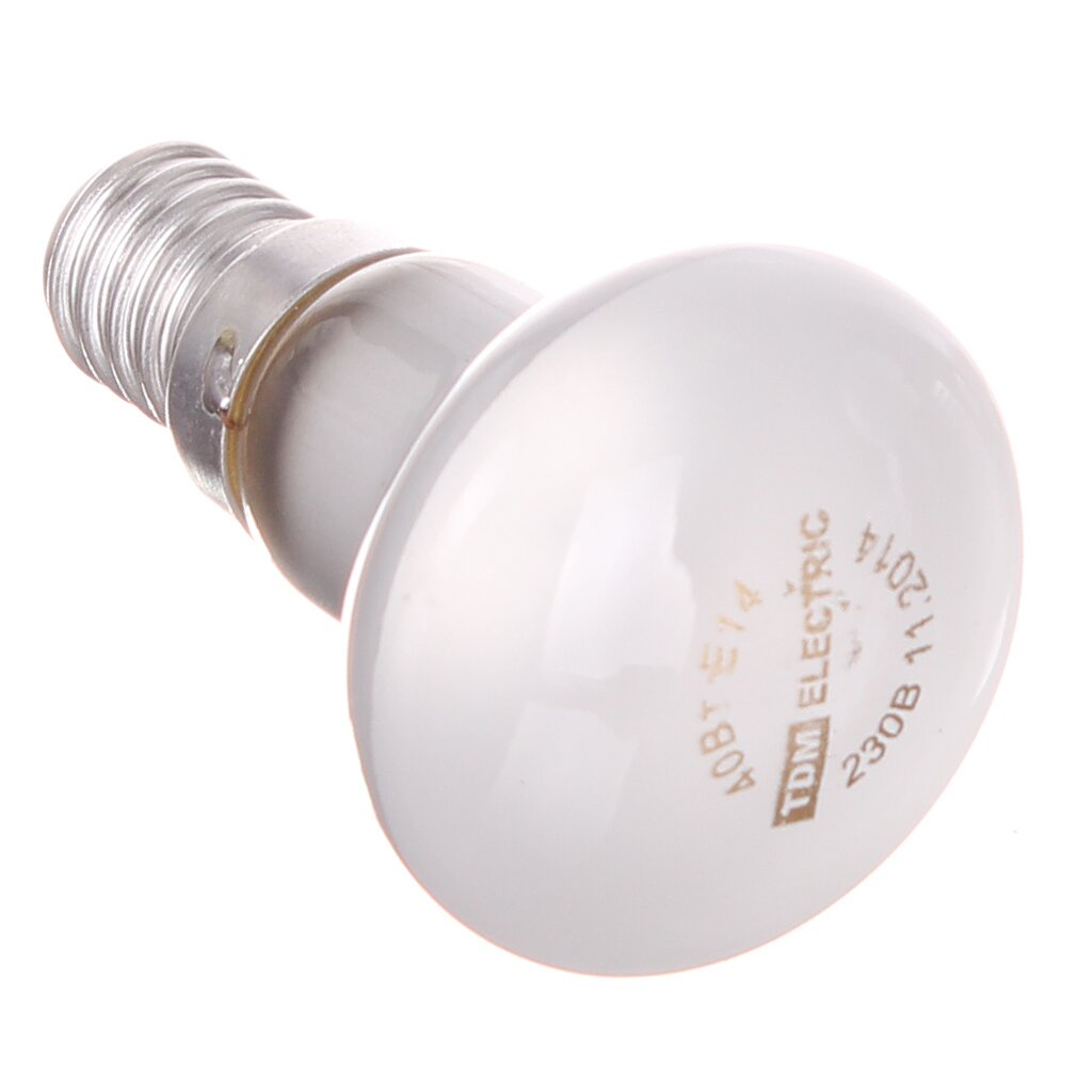 рефлектор godox rft 14 pro 60° с сотами Лампа накаливания E14, 40 Вт, рефлектор, R39, TDM Electric, SQ0332-0026