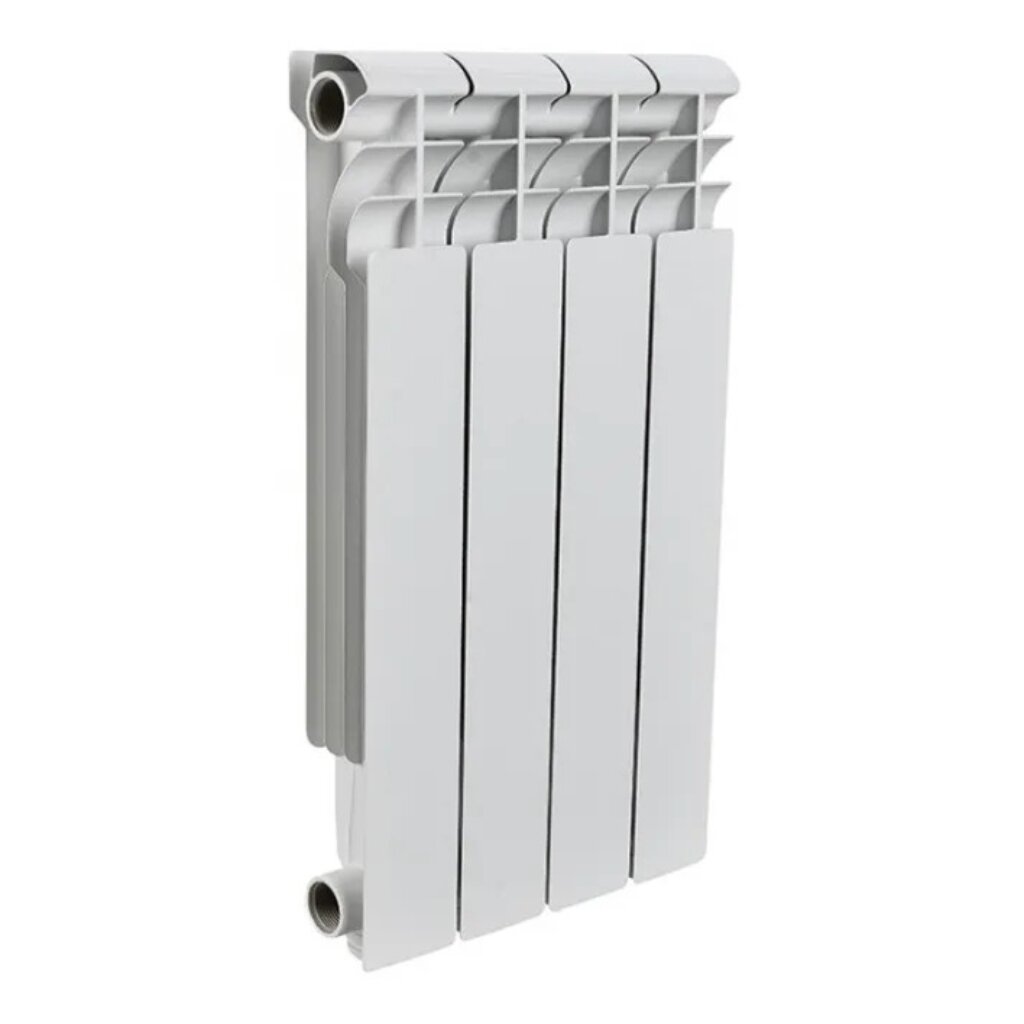 Радиатор алюминий, 500х80 мм, Valfex, Optima, 4 секции, CO-BQ500A/4 L