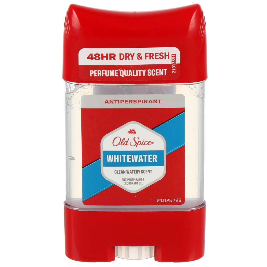 Дезодорант Old Spice, WhiteWater, для мужчин, гель, 70 мл nivea дезодорант стик для мужчин защита антистресс