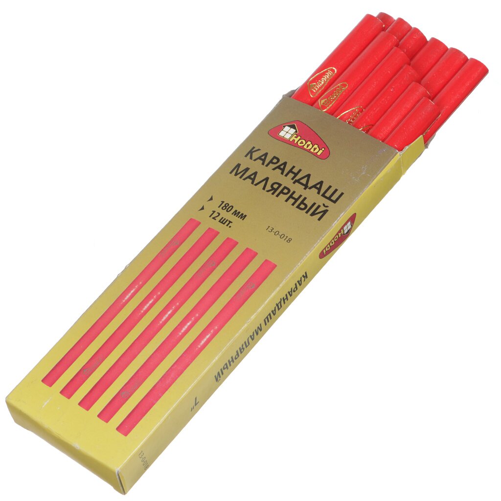 Карандаш малярный, 180 мм, Ормис, РемоКолор, 13-0-018 малярный карандаш santool