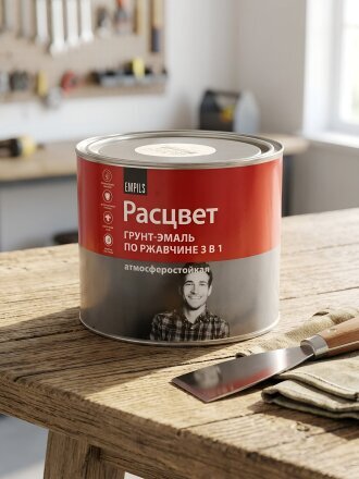 белый