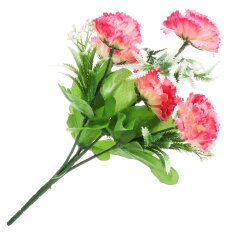 Цветок искусственный декоративный пасхальный, Гвоздика, 30 см, в ассортименте, FP213