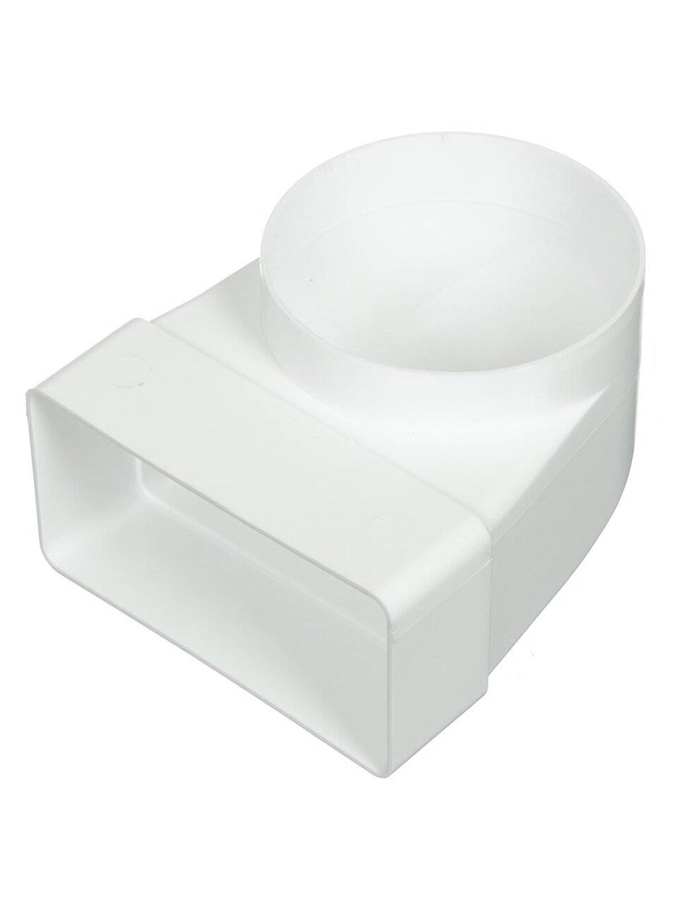 Уголок вентиляционный пластик, установочный диаметр 100 мм, 55х110 мм, Event, 55110 СК100ФП