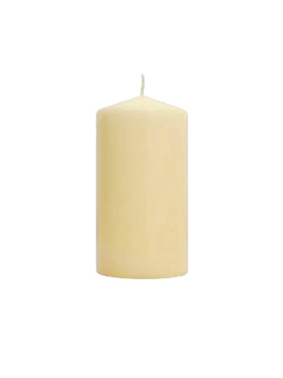 Свеча декоративная, 10х5 см, колонна, Bartek Candles, Бежевая