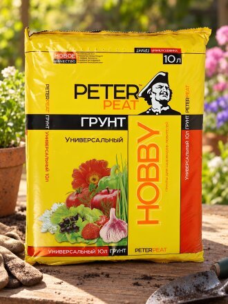 Грунт Hobby, универсальный, 10 л, Peter Peat