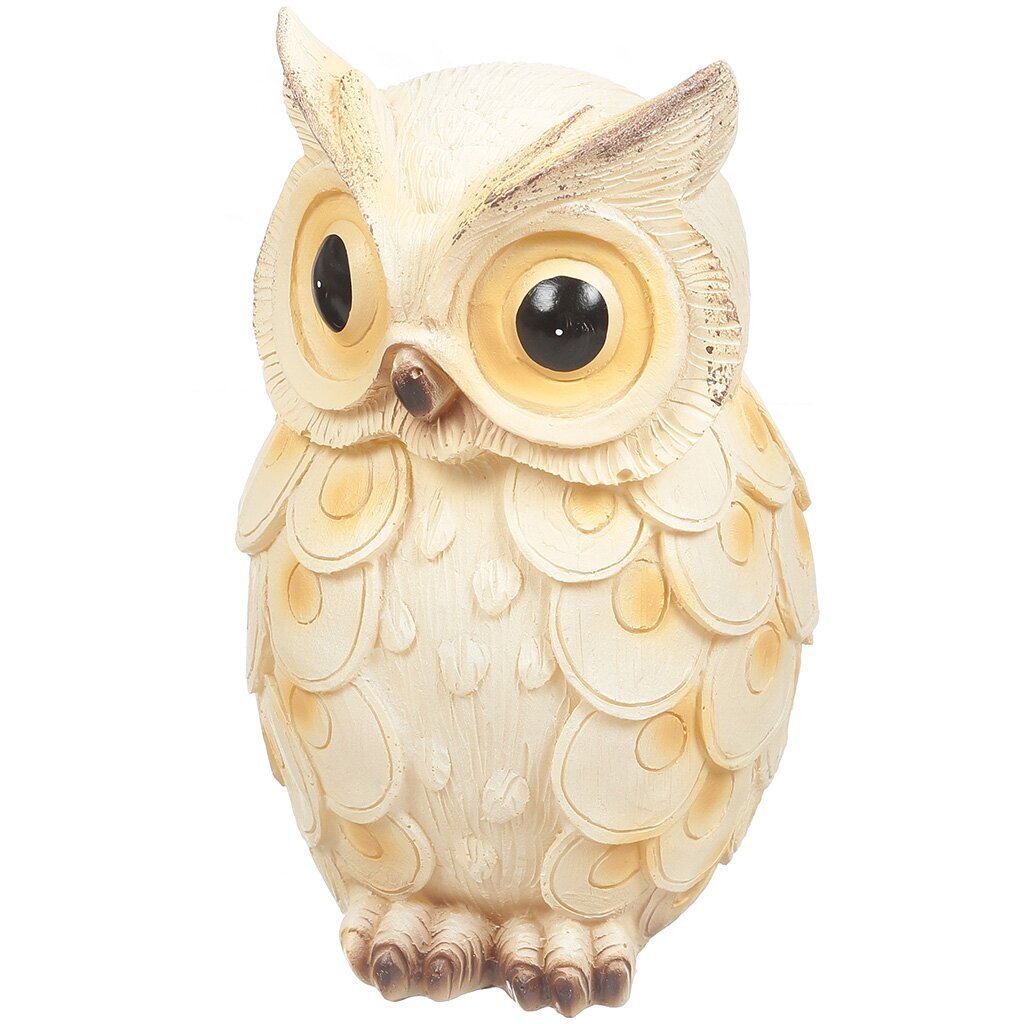 Фонарь садовый Облик 490 на солнечных батареях, сова 7754, 19 см