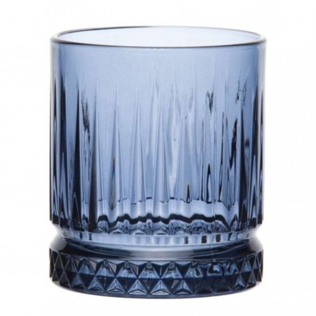 Стакан 355 мл, стекло, Pasabahce, Элизия, синий, 520004/Blue SL/St стакан для виски 300 мл 2 шт стекло волк elements