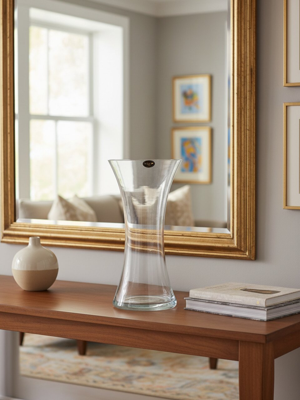 Ваза стекло, настольная, 40 см, Muza, Talia, 380-523