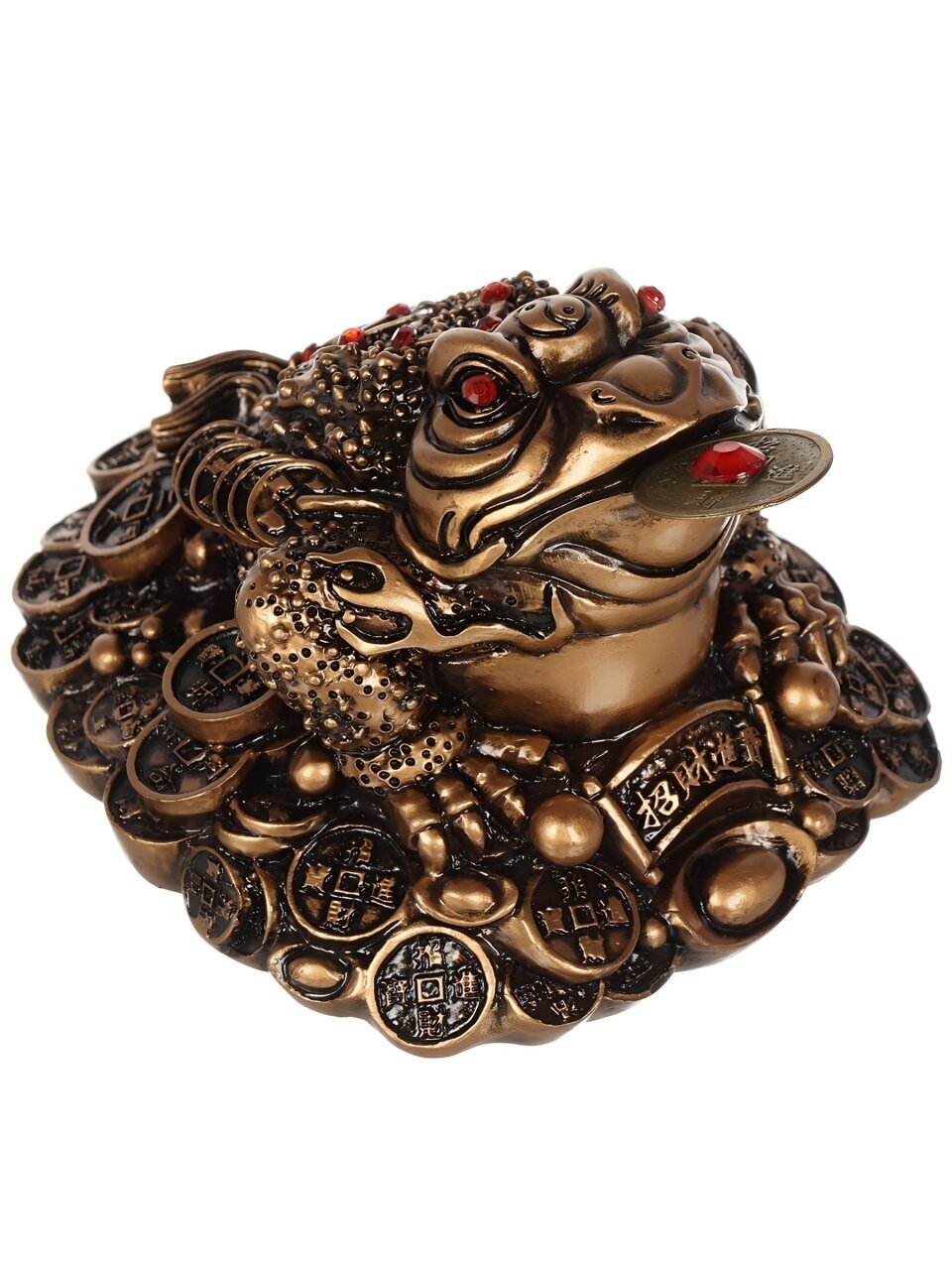 Фигурка декоративная Денежная жаба, 9х6 см, Y6-10608/A020161