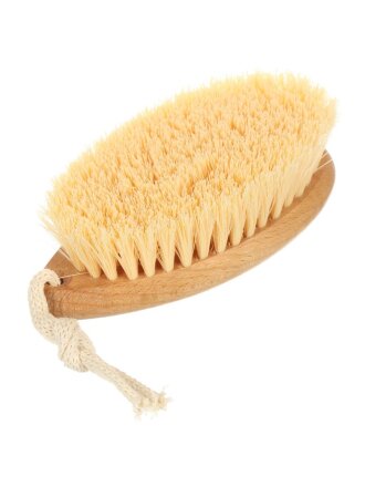 Щетка дерево, 13.5х6х4 см, для сухого массажа, Бацькина Баня, 16093