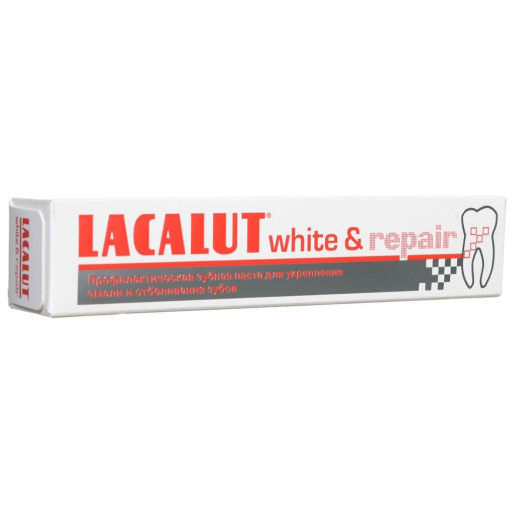Зубная паста Lacalut, White&Repair, 75 мл