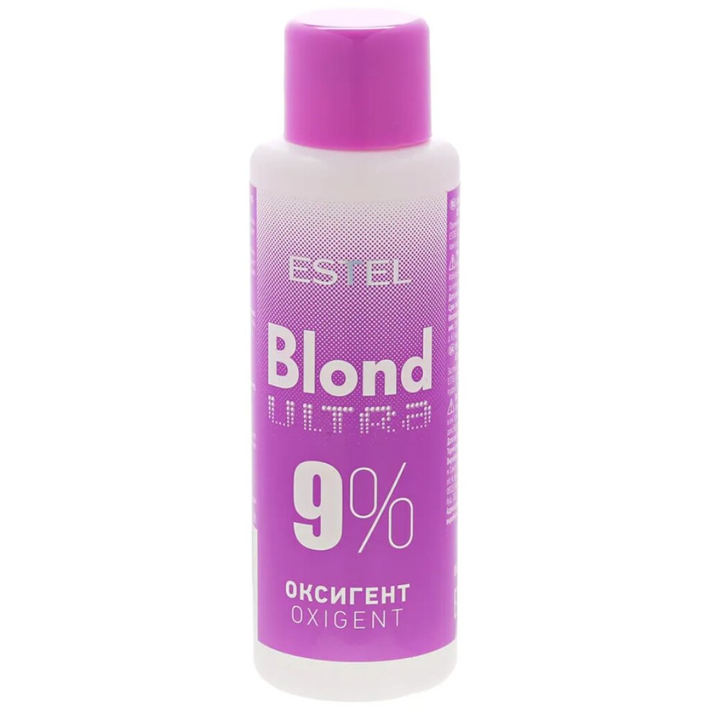 Оксигент для волос, Estel, Ultra Blond, 9%, 60 мл