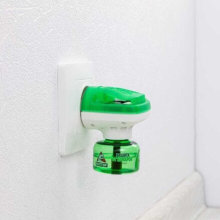 Репеллент от комаров, фумигатор с жидкостью, комплект, 30 ночей, Gardex, Naturin