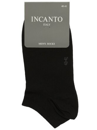 Носки для мужчин, х/б, Incanto, черные, р. 40-41, BU733019